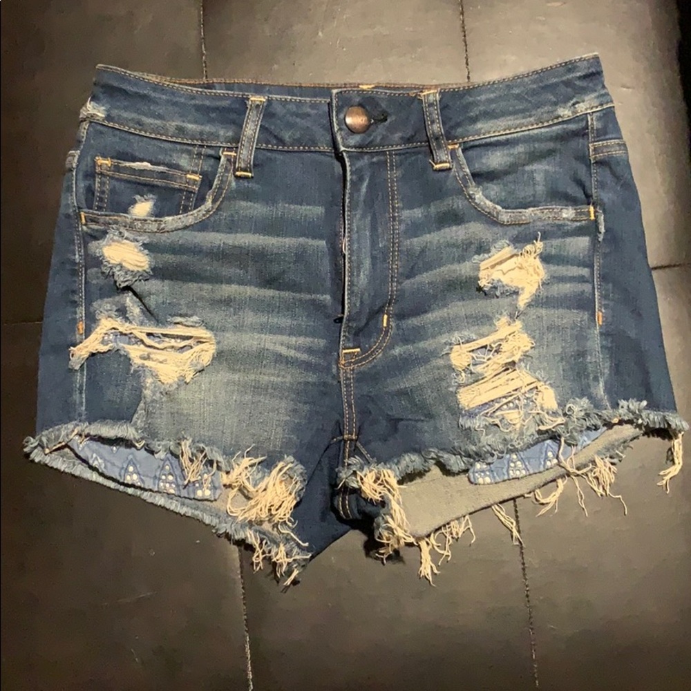 Jean short shorts